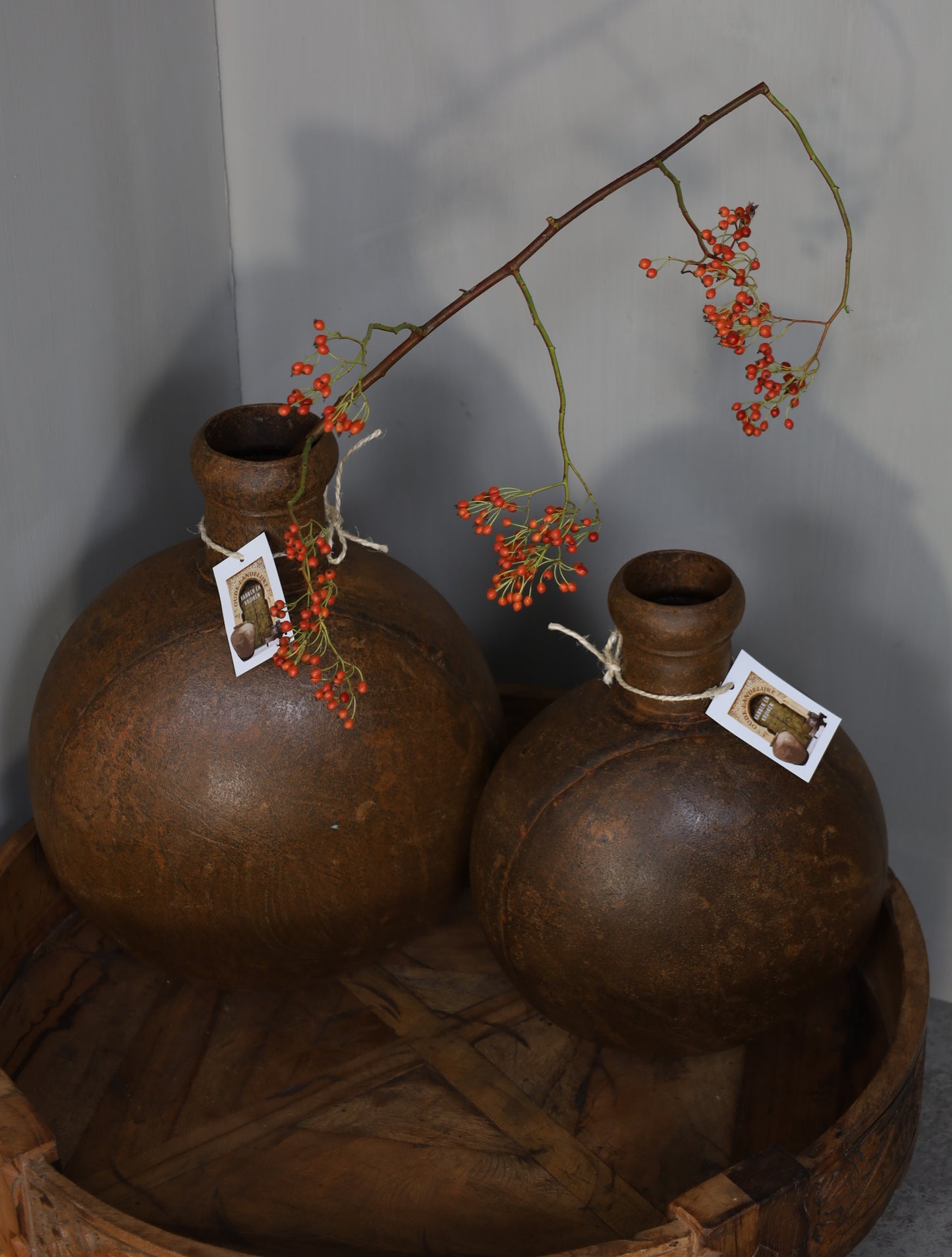 Roest kruikjes