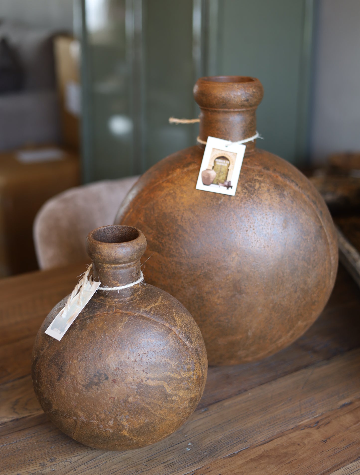 Roest kruikjes