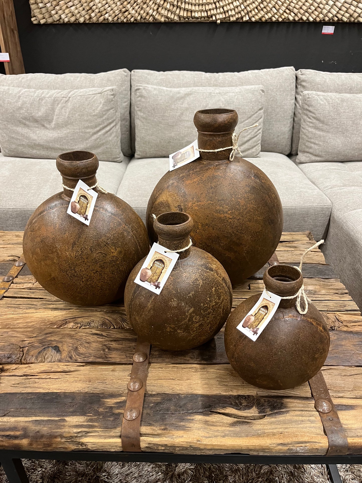 Roest kruikjes